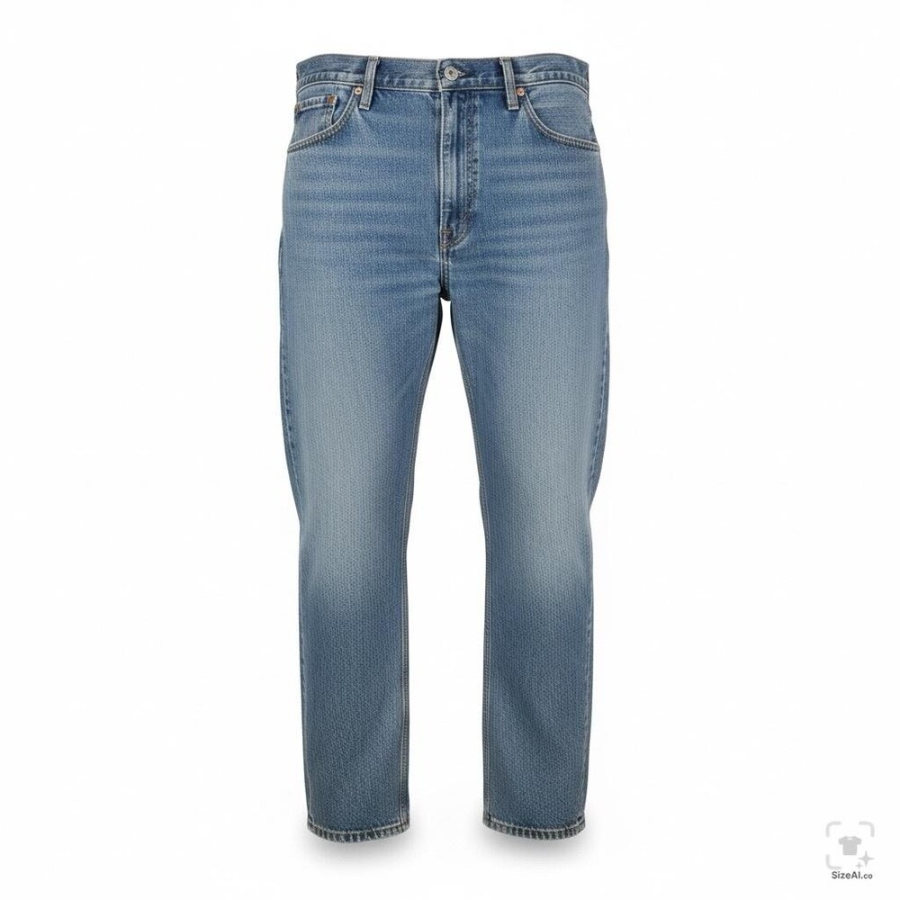 Levis 505 Jeans Mens 40x34 Blue Medium Wash Regular Fit Straight Leg Denim